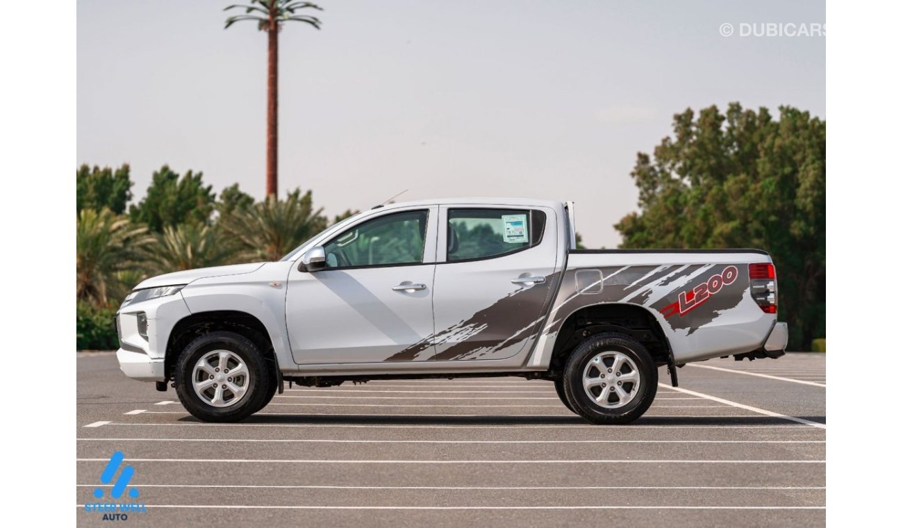 Mitsubishi L200 GL 2019 Petrol Double Cabin M/T 2.4L 4WD / Like New Condition / GCC / Book Now!