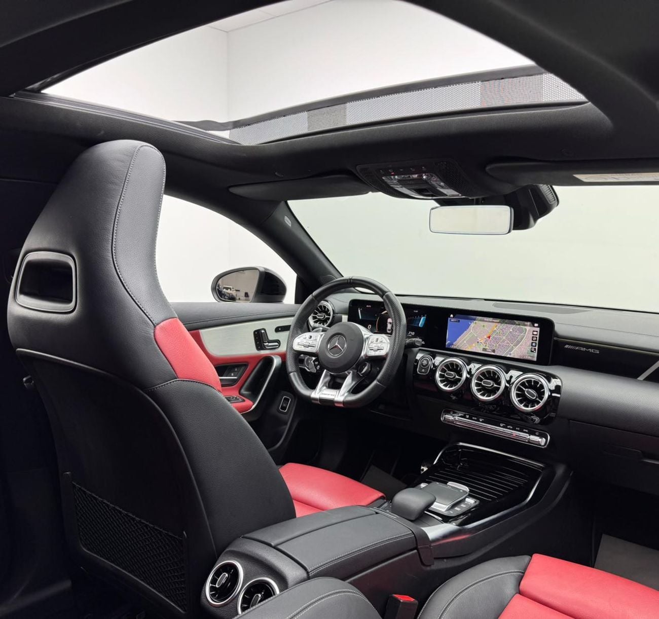 Mercedes Benz CLA35 AMG 2023 Mercedes Benz CLA35 AMG 4MATIC, 2027 Mercedes Warranty + Service Pack, Very Low Km, GCC