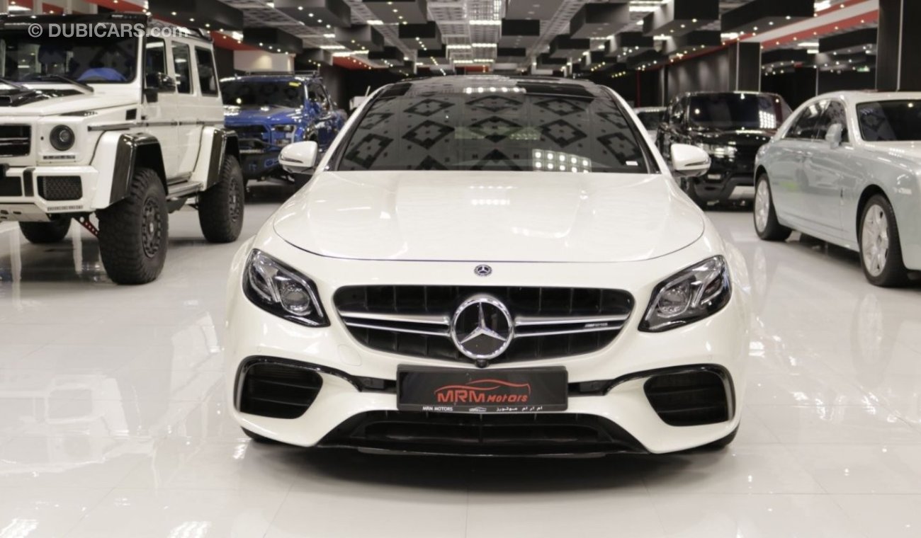 مرسيدس بنز E 63 AMG MERCEDES BENZ E-63 AMG -2019-41000KM/ V=8 BI TURBO/4MATC PLUS