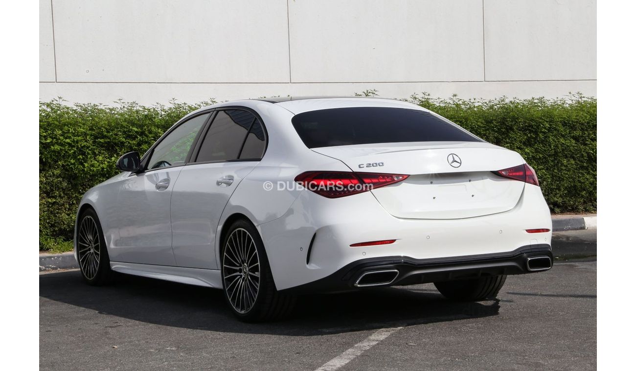 Mercedes-Benz C 200 AMG Line Night Package Local Registration + 10%