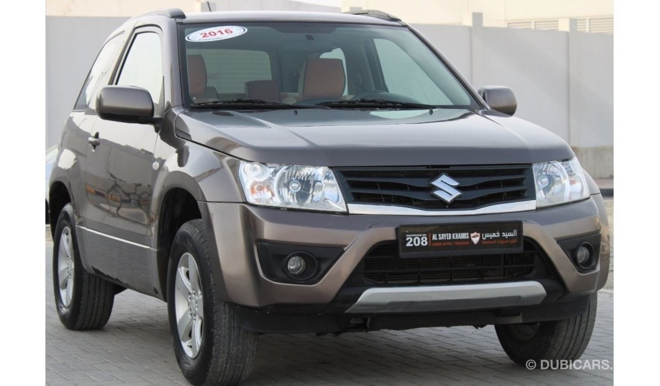 Suzuki Grand Vitara Std Std Std Suzuki Vitara 2016 GCC in excellent condition without accident