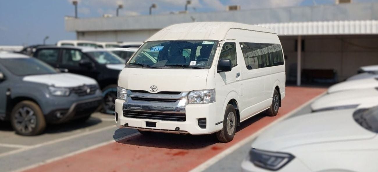 تويوتا هاياس Toyota HiAce GL Highroof 2.5L Diesel MT 2024YM