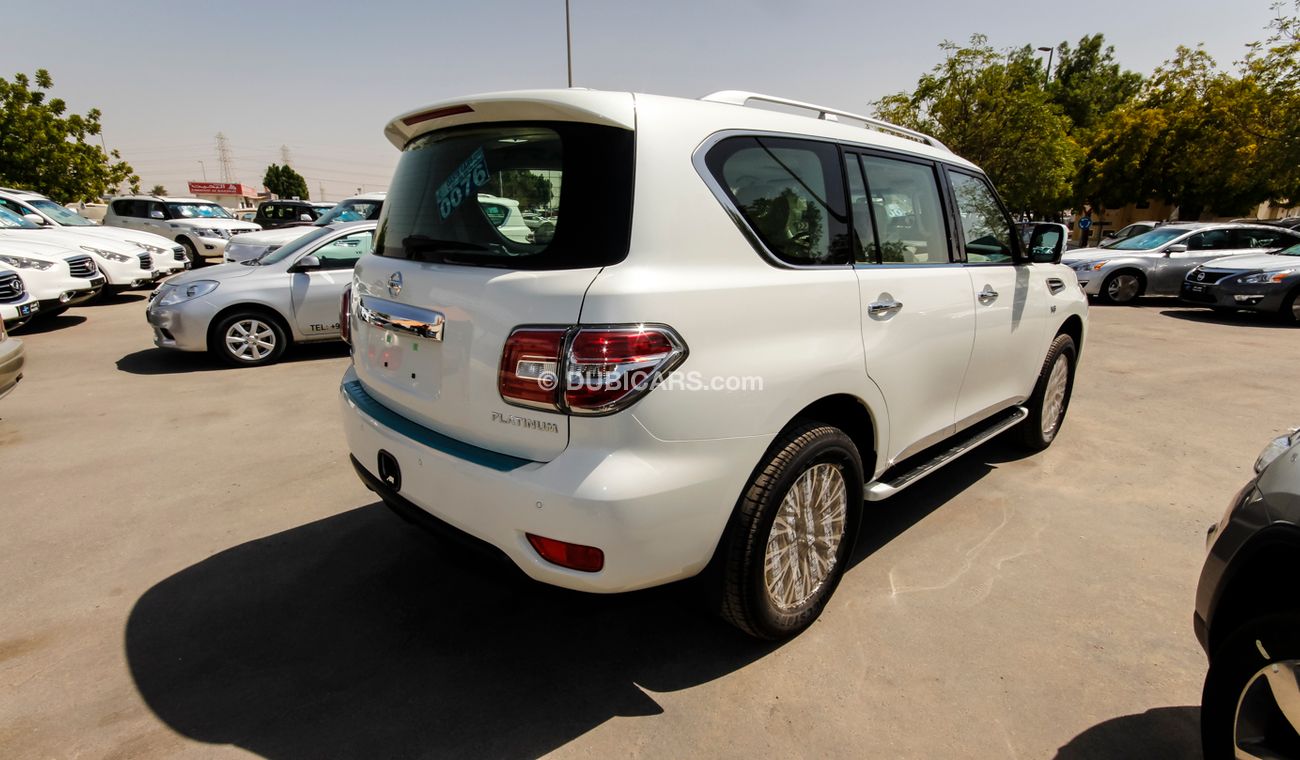 نيسان باترول SE Platinum CITY 2016 WHITE/BIEGE