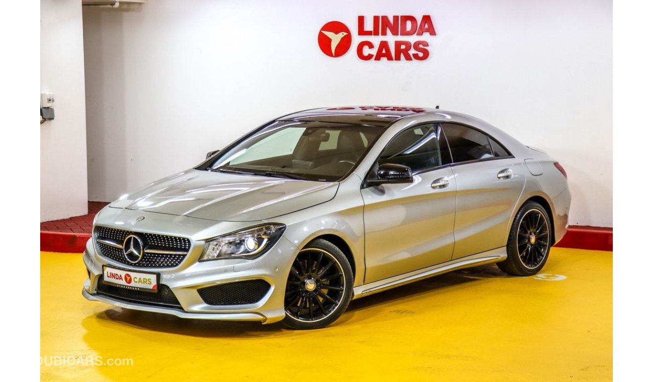 Mercedes-Benz CLA 250 Mercedes-Benz CLA 250 AMG 2016 4Matic GCC under Warranty with Zero Down-Payment.