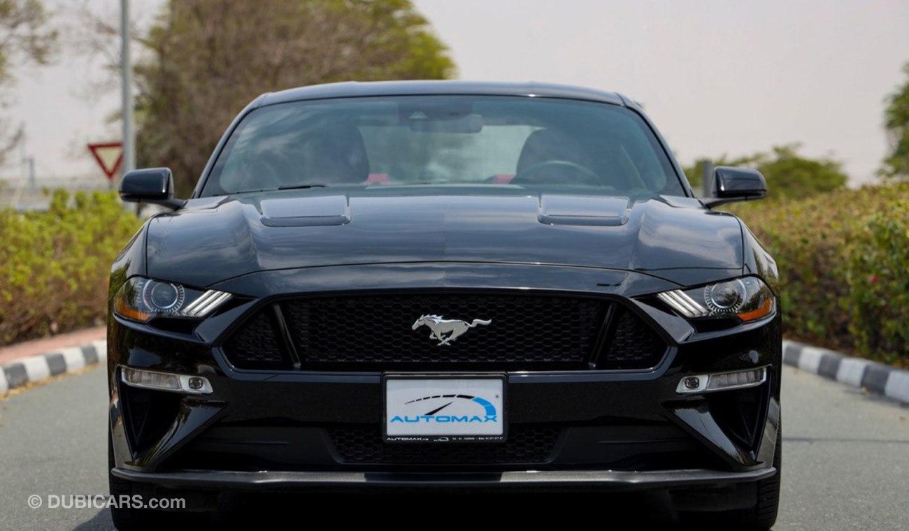 Ford Mustang 2019 GT Premium, 5.0 V8 GCC, 0km w/ 3Years or 100K km Warranty and 60K km Service @ Al Tayer