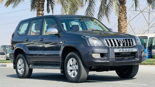 تويوتا برادو 2009 GCC Manual Modified 4WD Diesel 3.0CC Key Start Rear TV 7 Seats Good Condition