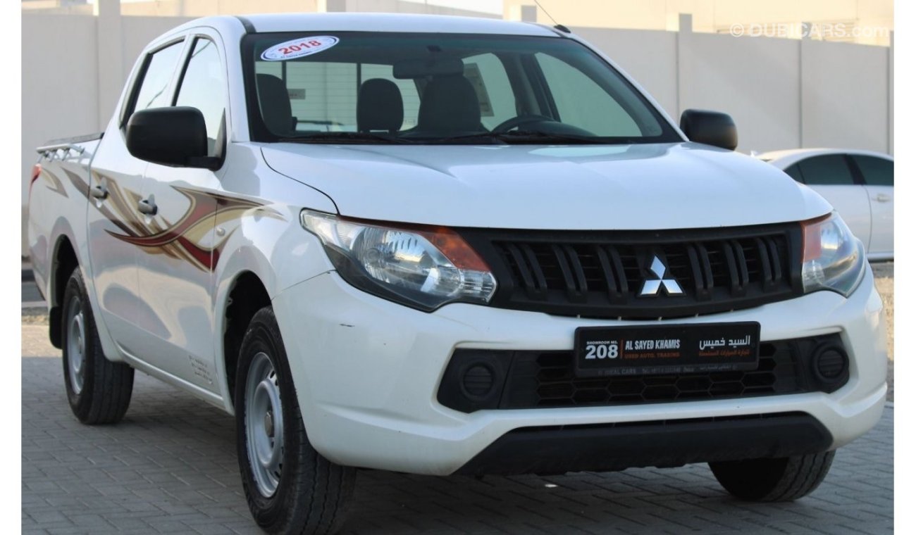 Mitsubishi L200 GL GLS Mitsubishi l200 2018 GCC in excellent condition without accidents