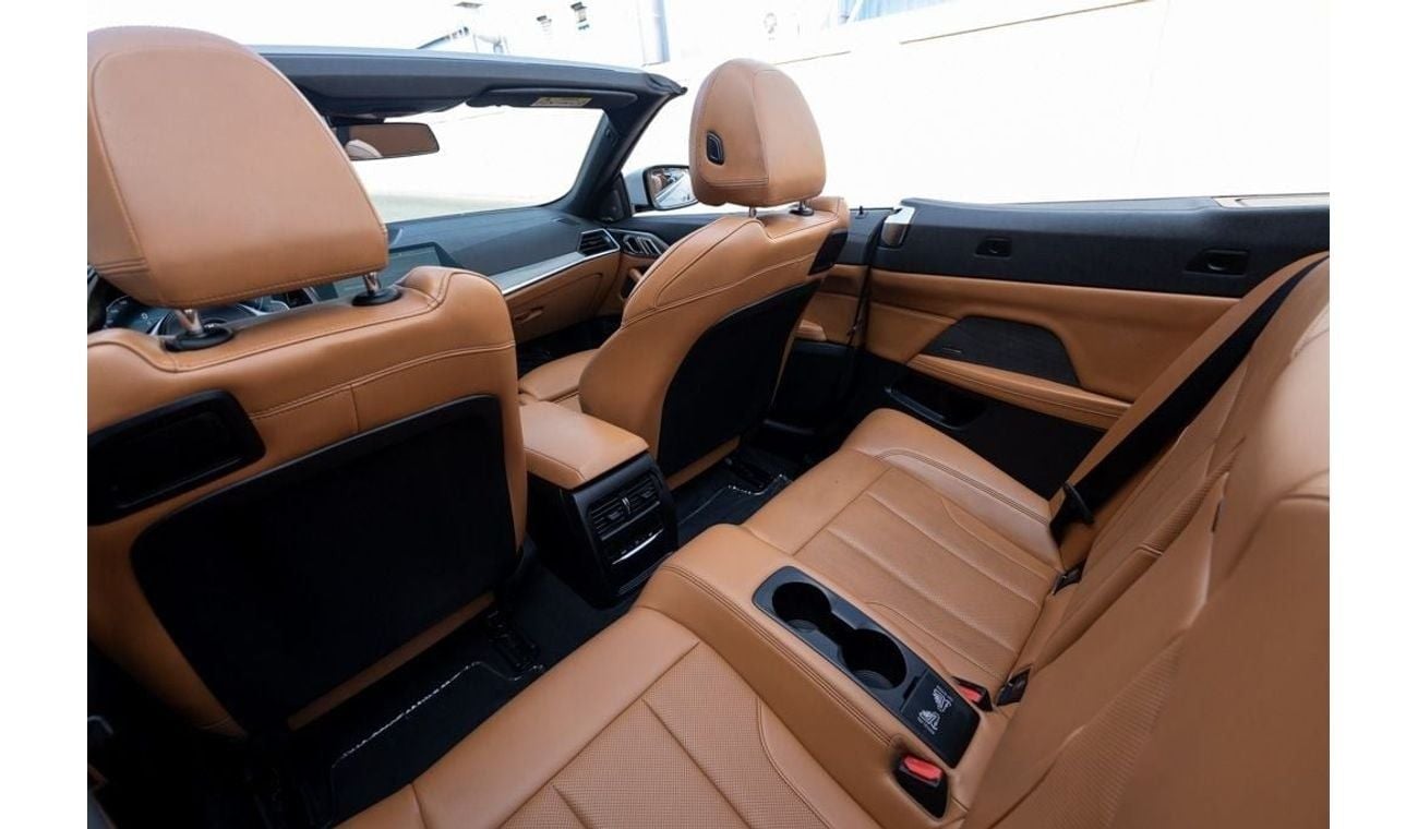 BMW 420i M Sport 2.0L BMW 420i M-Sport Convertible 2022 GCC under Agency Warranty and Service Contract with F