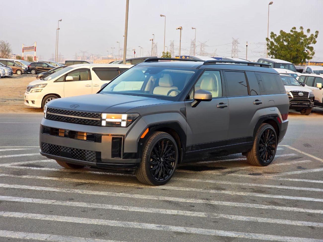Hyundai Santa Fe 2024 Santa Fe Calligraphy Two sunroof , 360 camera and auto parking system