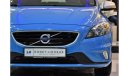 Volvo V40 Volvo V40 T5 R-Design ( 2016 Model! ) in Blue Color! GCC Specs
