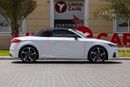 Audi TT Audi TT 40TFSI S-Line Convertible (LOW MILEAGE) 2023 European Specs under Warranty with Flexible Dow