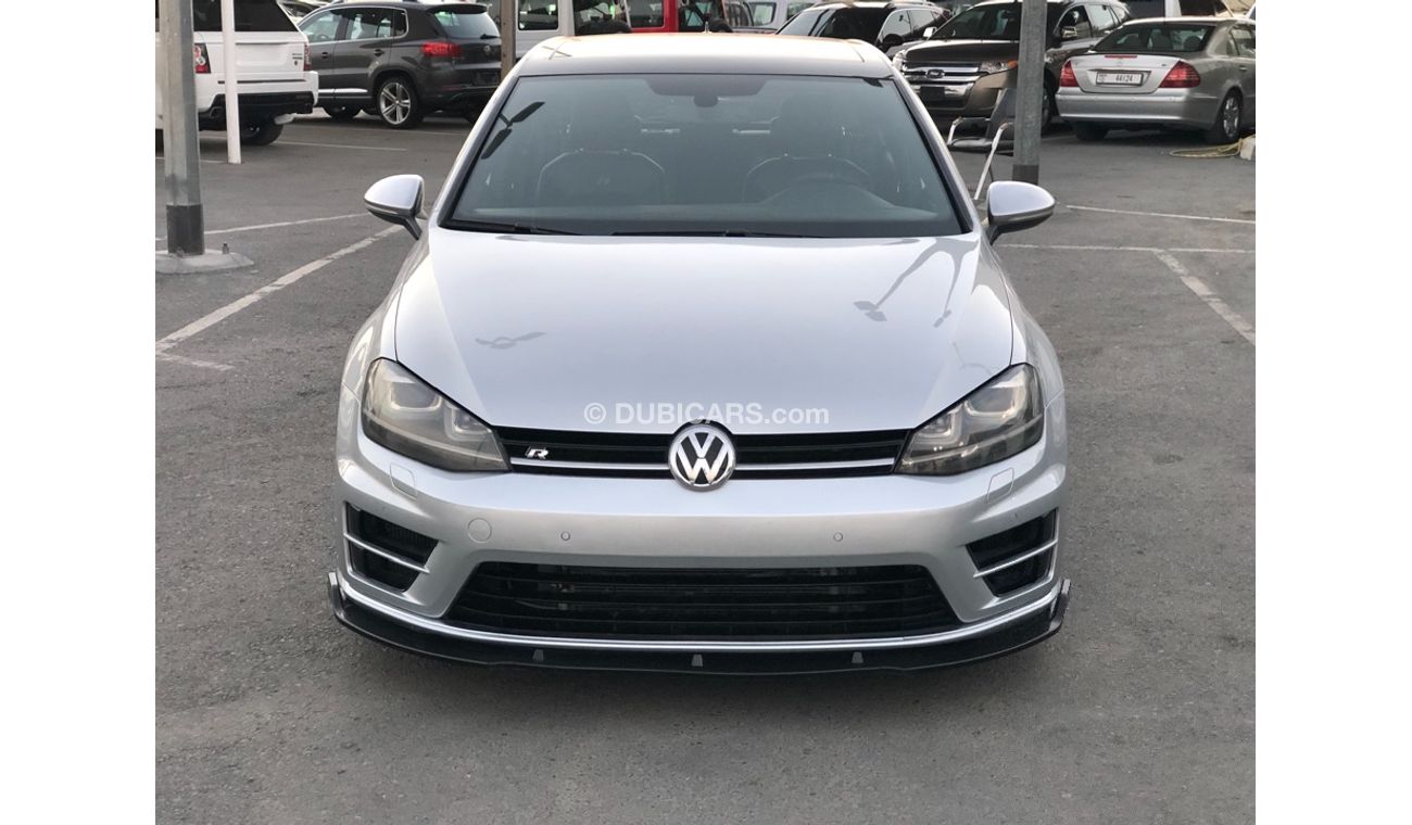 Volkswagen Golf GOLF R MODEL 2015 GCC car perfect condition full option panoramic roof leather seats back camera bac