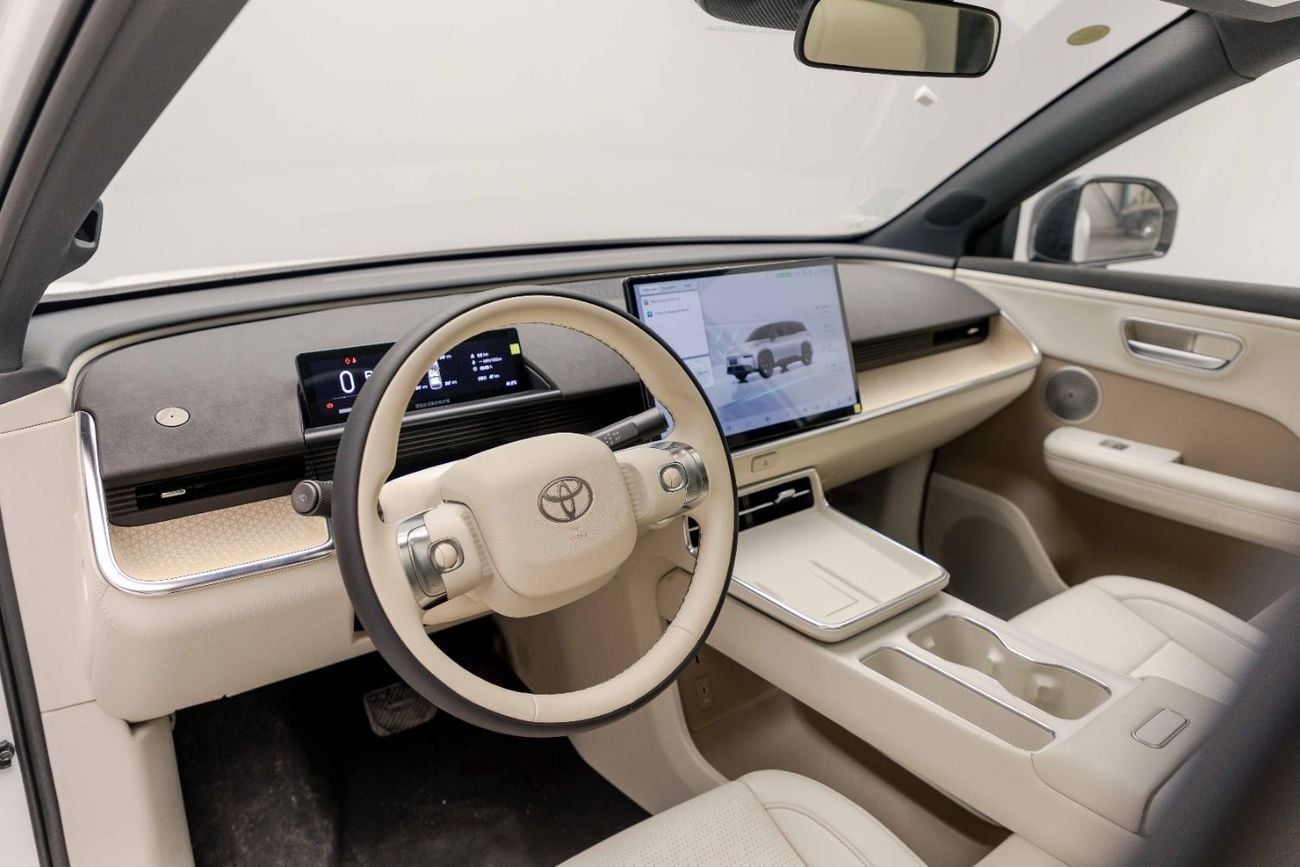 Toyota BZ3X MAX - White Inside Beige | Export Only