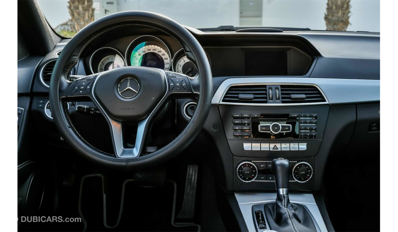 Mercedes-Benz C200 2 Y Warranty! Mercedes C200 - GCC - AED 1,821 Per Month 0% Downpayment