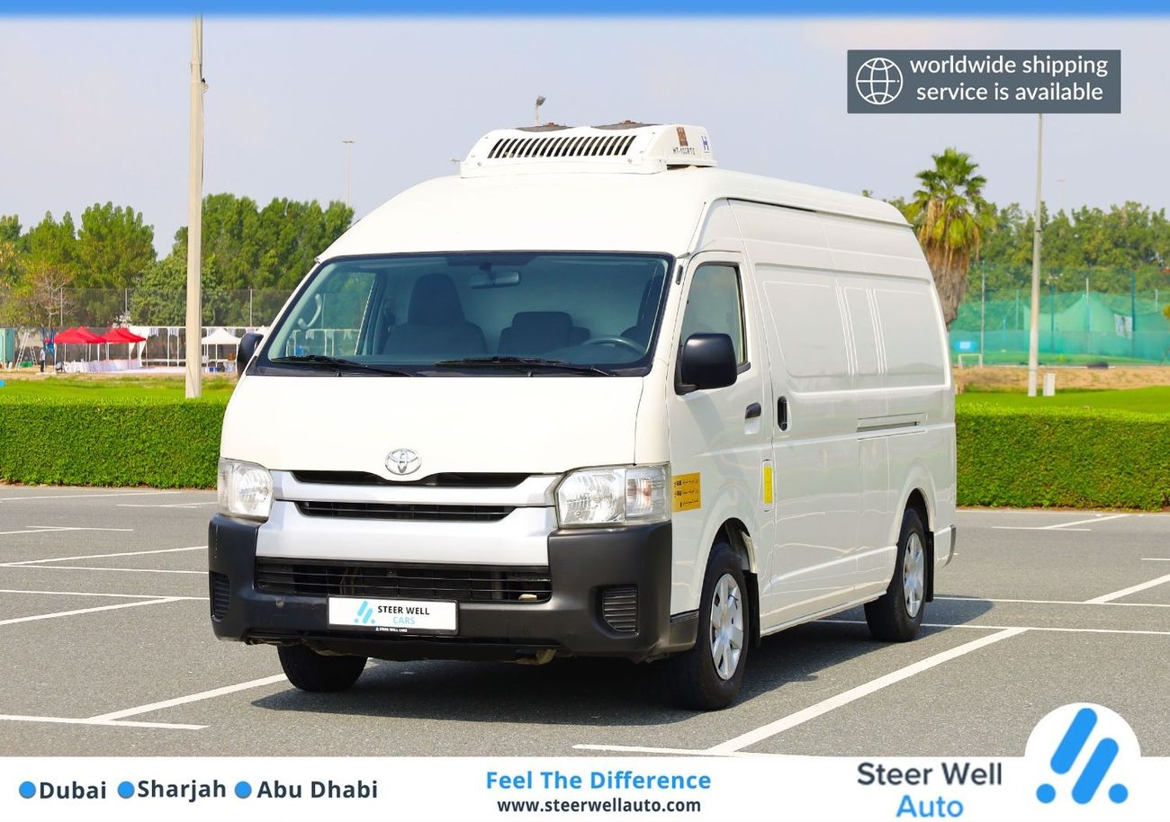 Toyota Hiace GLS - High Roof LWB 2018 Chiller Van 2.7L Petrol M/T RWD - GCC Specs - Ready to Drive - Book Now!