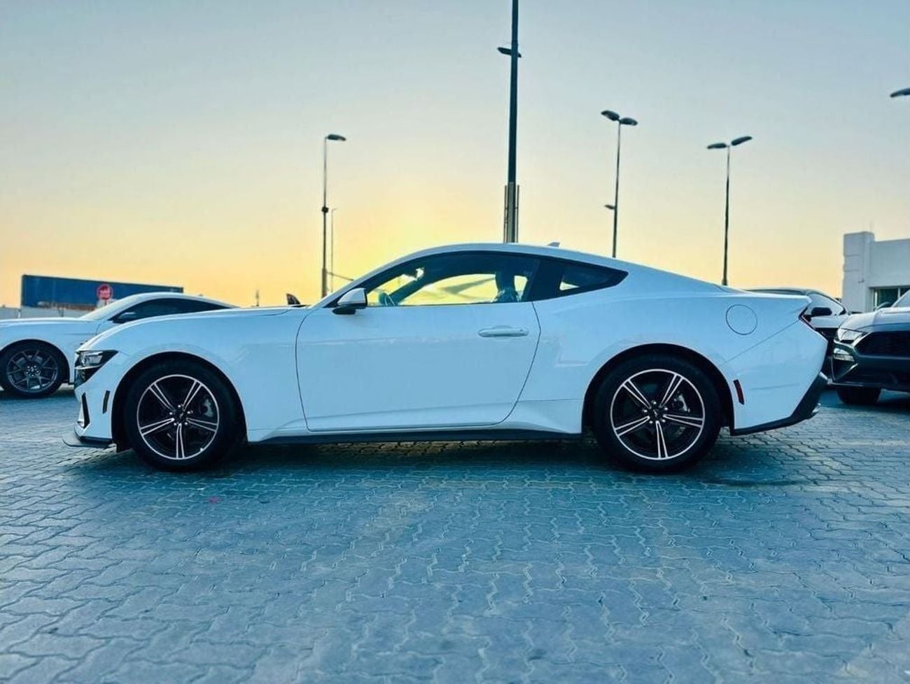 Ford Mustang STANDARD EcoBoost 2.3L Coupe A/T | Monthly AED 1870/- | 0% DP | Original Seats | # 07675