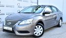 Nissan Sentra 1.6L S 2017 GCC SPECS WITH DEALER WARRANTY