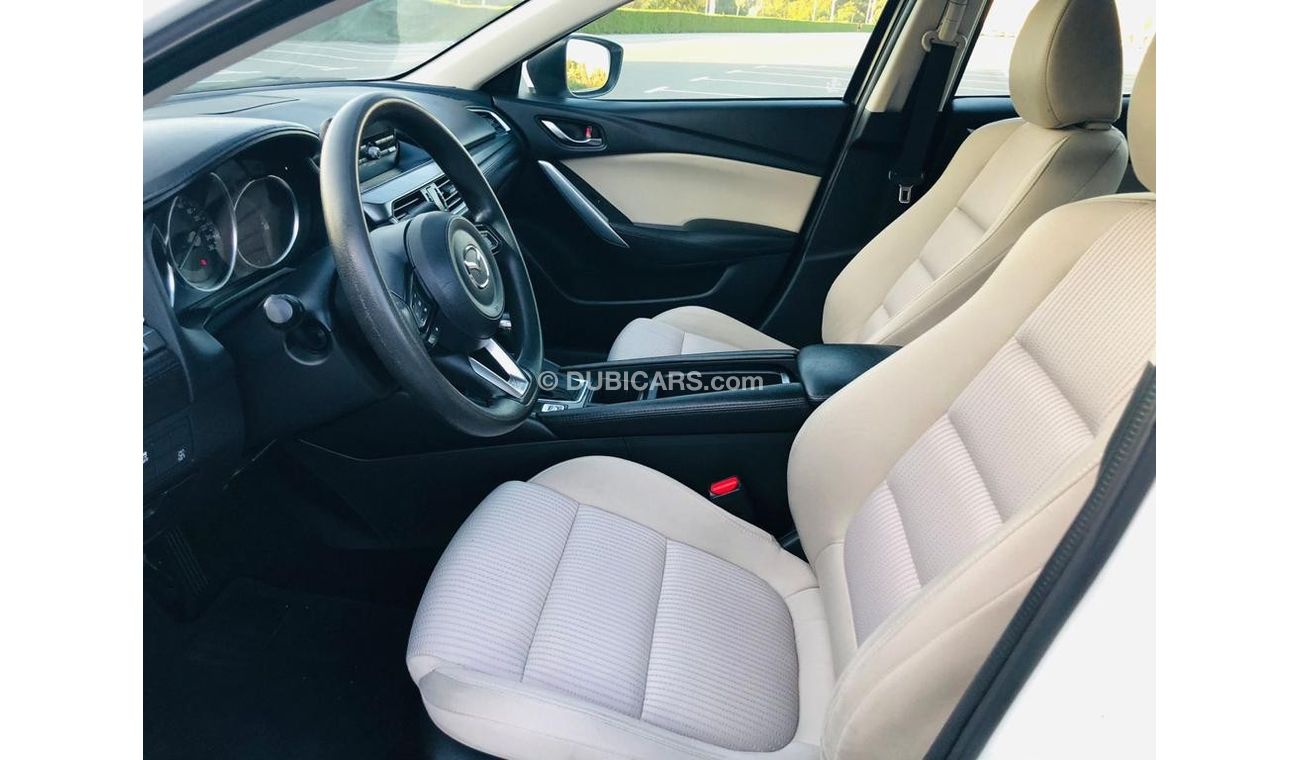 مازدا 6 موديل 2017 خليجي حاله ممتازه جدا من الداخل والخارج