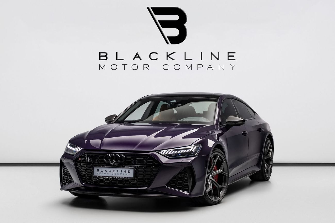 Audi RS7 STANDARD BUY NOW, PAY 2027 | THE BLACKLINE STANDARD | 2027 Audi Warranty + Service Contract, GCC