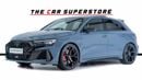 Audi RS3 TFSI quattro 2.5L Sportback Al Nabooda warranty Service Contract-Carbon RS Bucket Seats-Special Colo