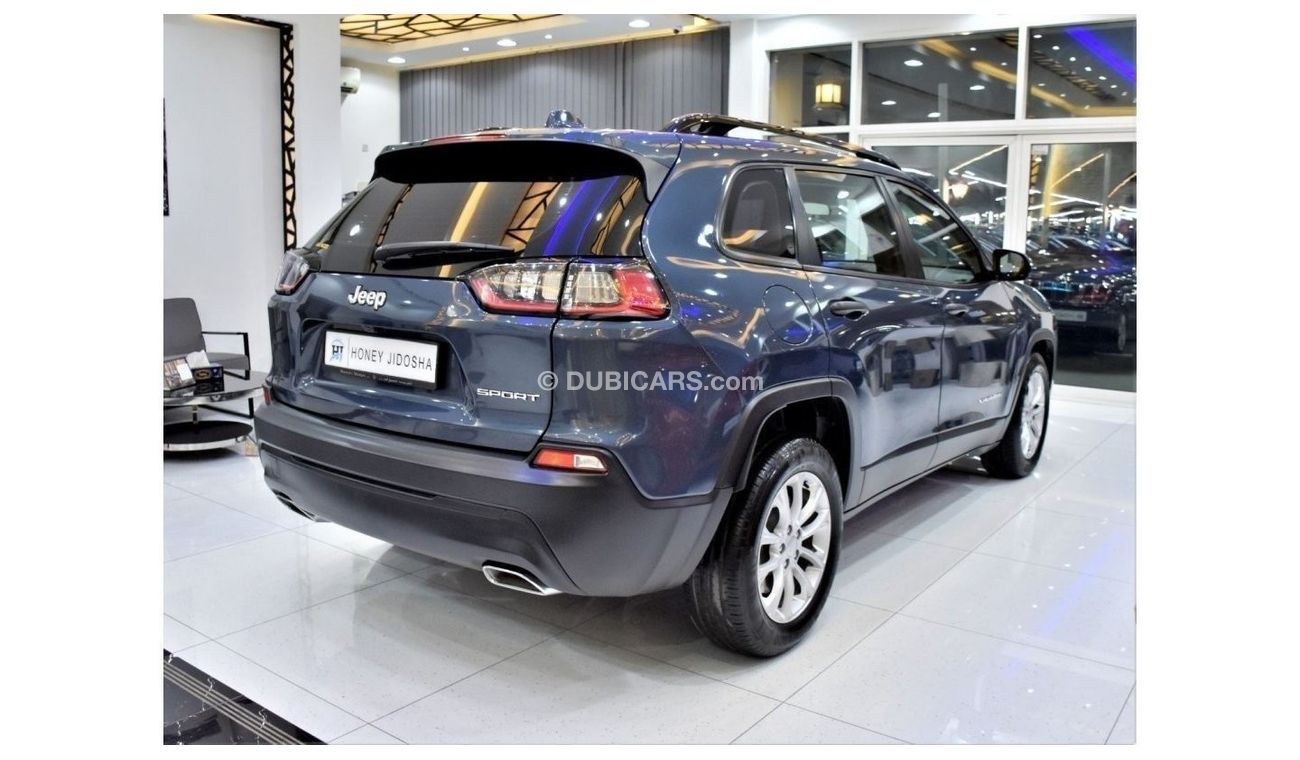 Jeep Cherokee EXCELLENT DEAL for our Jeep Cherokee SPORT ( 2020 Model ) in Pastel Blue Color GCC Specs