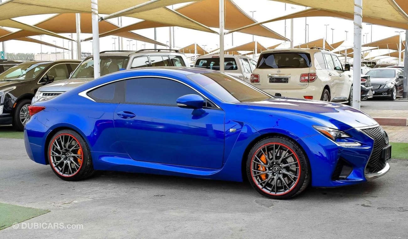 Lexus RC F 2016 V8 Agency Warranty Full Service History