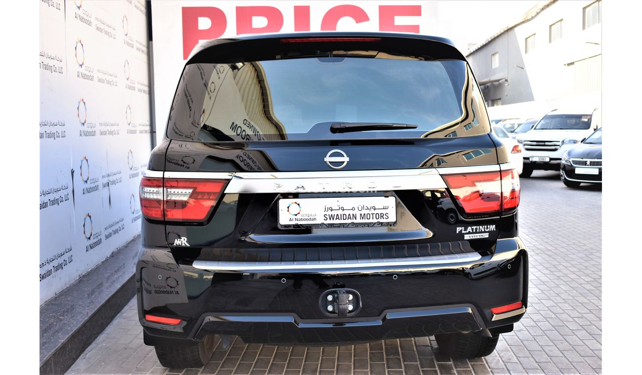 Nissan Patrol 5.6L V8 LE PLATINUM 5YR WARRANTY 3YR/50K KM SERVICE CONTRACT