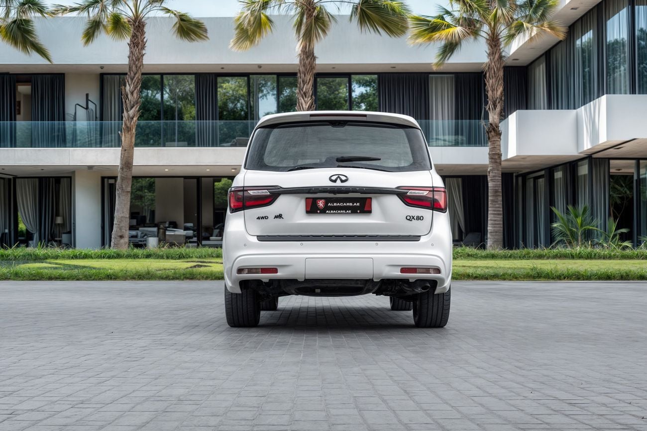إنفينيتي QX80 LUXE QX80 LUXE | 3,330 P.M | 0% Downpayment | Under Warranty