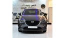 Mazda CX-3 ORIGINAL PAINT ( صبغ وكاله ) Mazda CX-3 2018 Model!! in Grey Color! GCC Specs