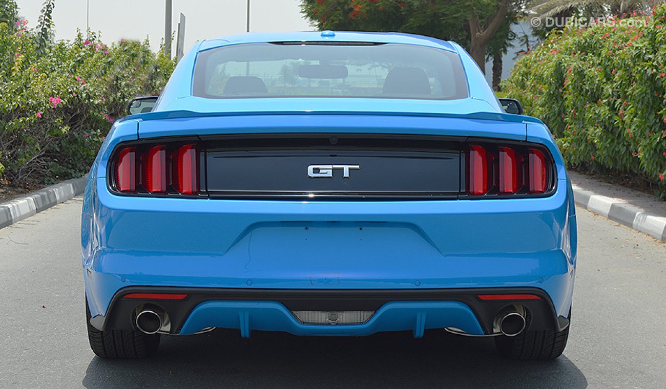 Ford Mustang GT Premium+, 5.0 V8 GCC, 0km with 3 Years or 100K km Warranty and 60K km Service at AL TAYER