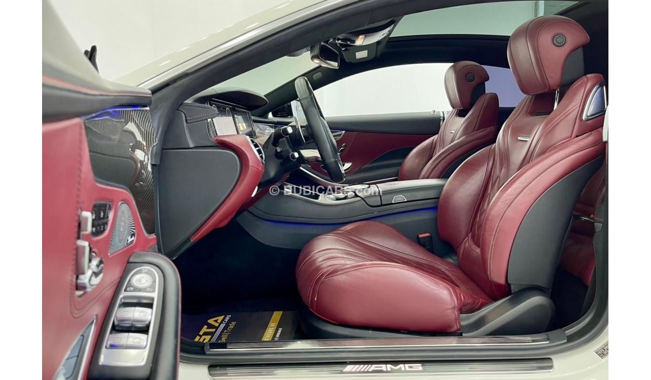 Mercedes-Benz S 63 AMG Coupe 2015 Mercedes S63 AMG Edition 1 Coupe, Warranty, Full Service History, Low KMs, GCC