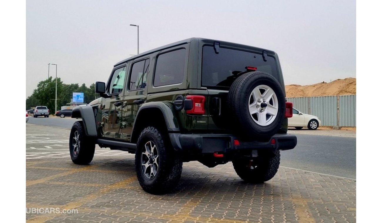 جيب رانجلر JEEP RUBICON DIESEL 2022 CLEAN TITLE