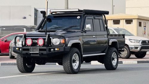 Toyota Land Cruiser Pick Up DOUBLE CABIN PICKUP | AWNING ROOF SIDE CAMPING TENT | RHD | 2018 | 4.5L DIESEL ENGINE | AIR SNORKEL