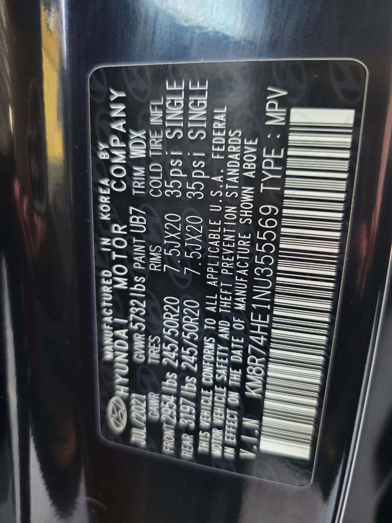 Hyundai Palisade 3.8L Calligraphy two sunroof , 360 camera and parking sensors