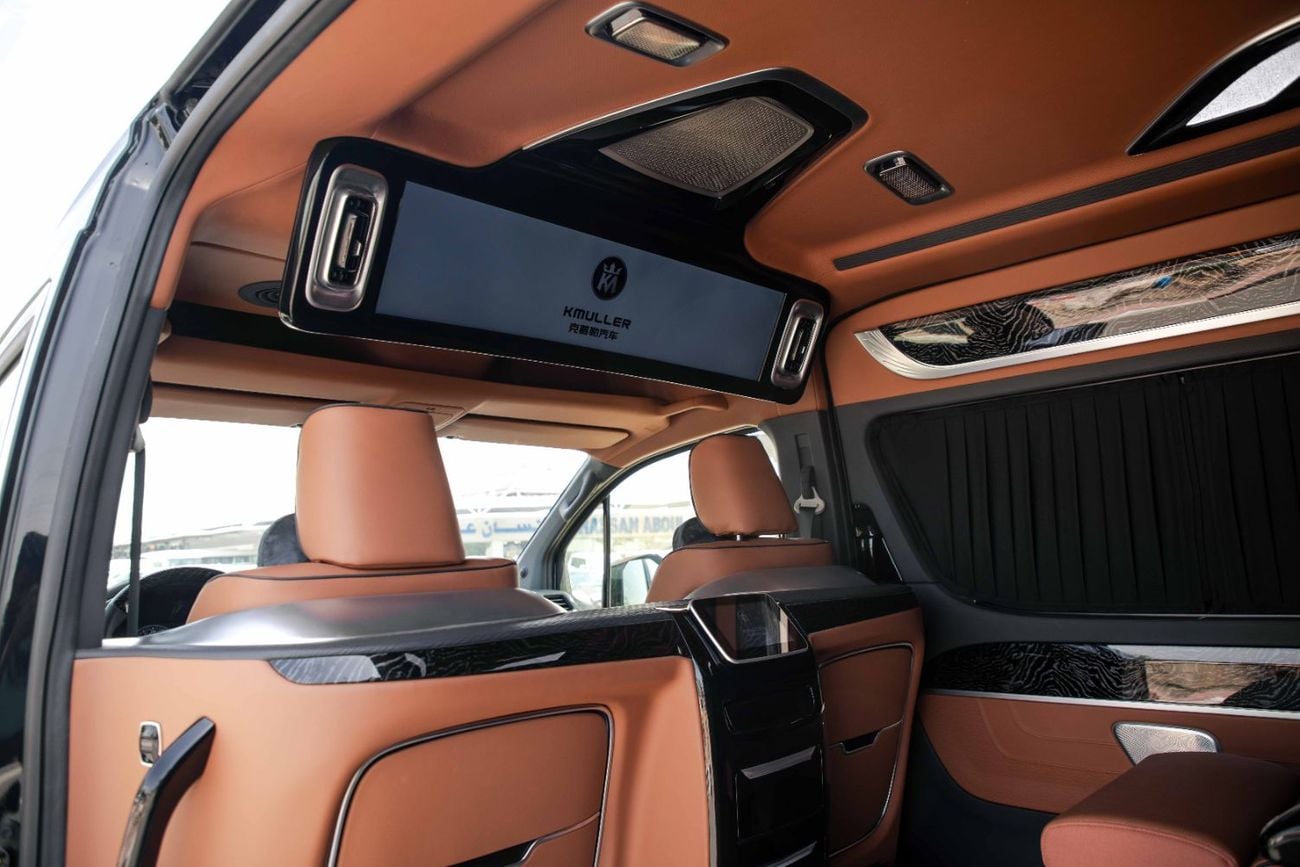 Toyota Hiace Alpha AL680 KMuller Edition 3.5L - Black Inside Brown | Export Only