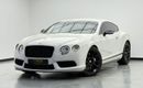 Bentley Continental GT 2015 Bentley Continental GT V8 S, Service History, Excellent Condition, GCC