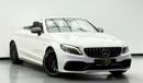 Mercedes-Benz C 63 S 2019 Mercedes Benz C63 S AMG Cabriolet, Warranty, Excellent Condition, GCC