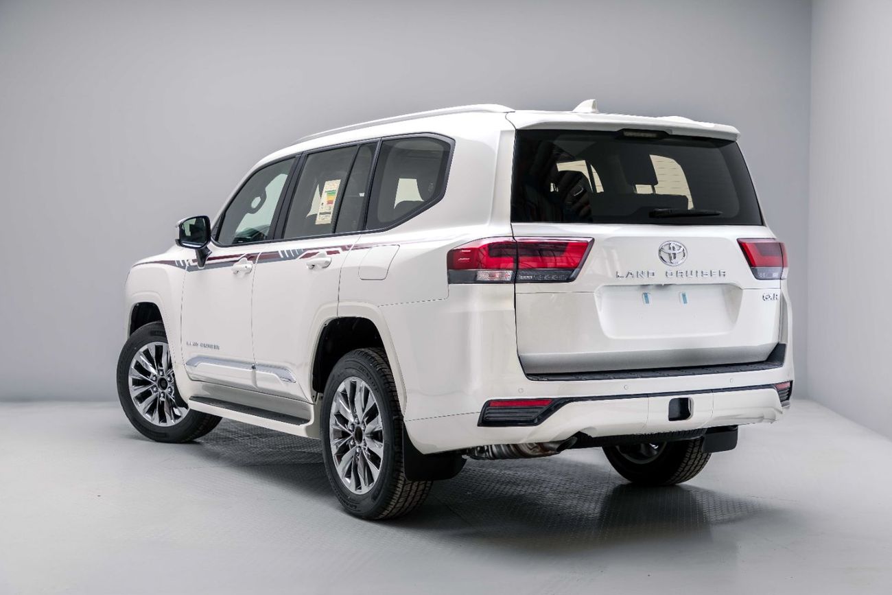 Toyota Land Cruiser GX 4.0L - White Pearl Inside Black | Export Only