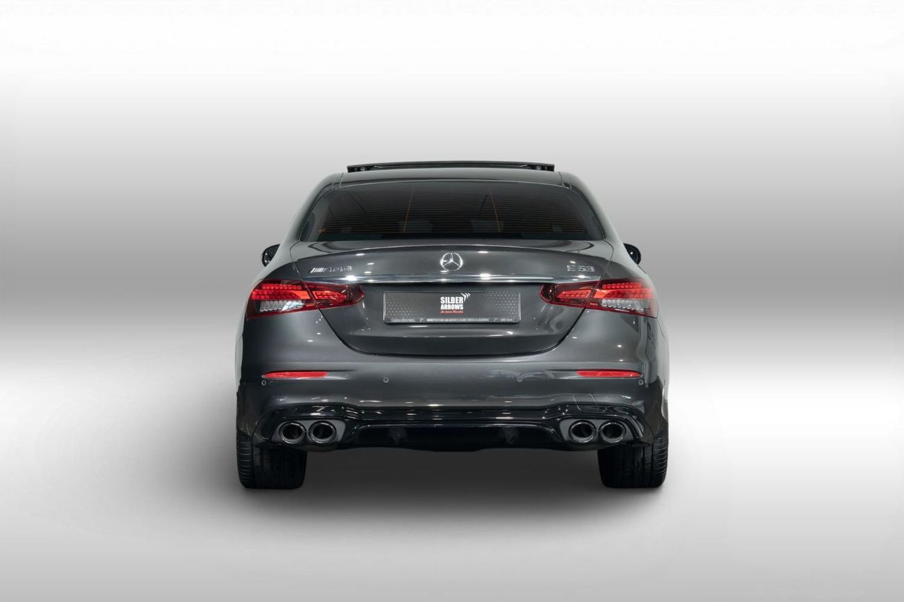 مرسيدس بنز E 53 AMG Gargash Warranty | Service Package Available | 0% Downpayment | AED 3,952 P/M |
