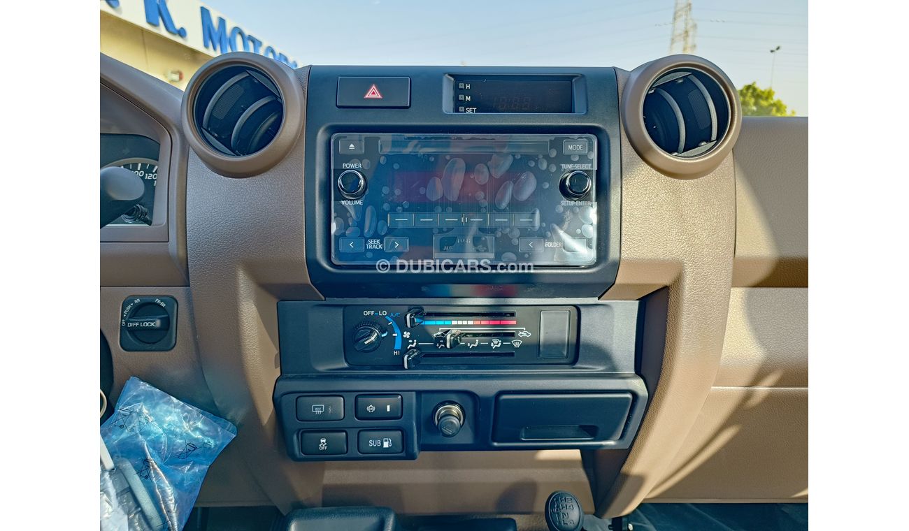تويوتا لاند كروزر 70 4.5L DIESEL V8, FULL OPTION (CODE # 4563)