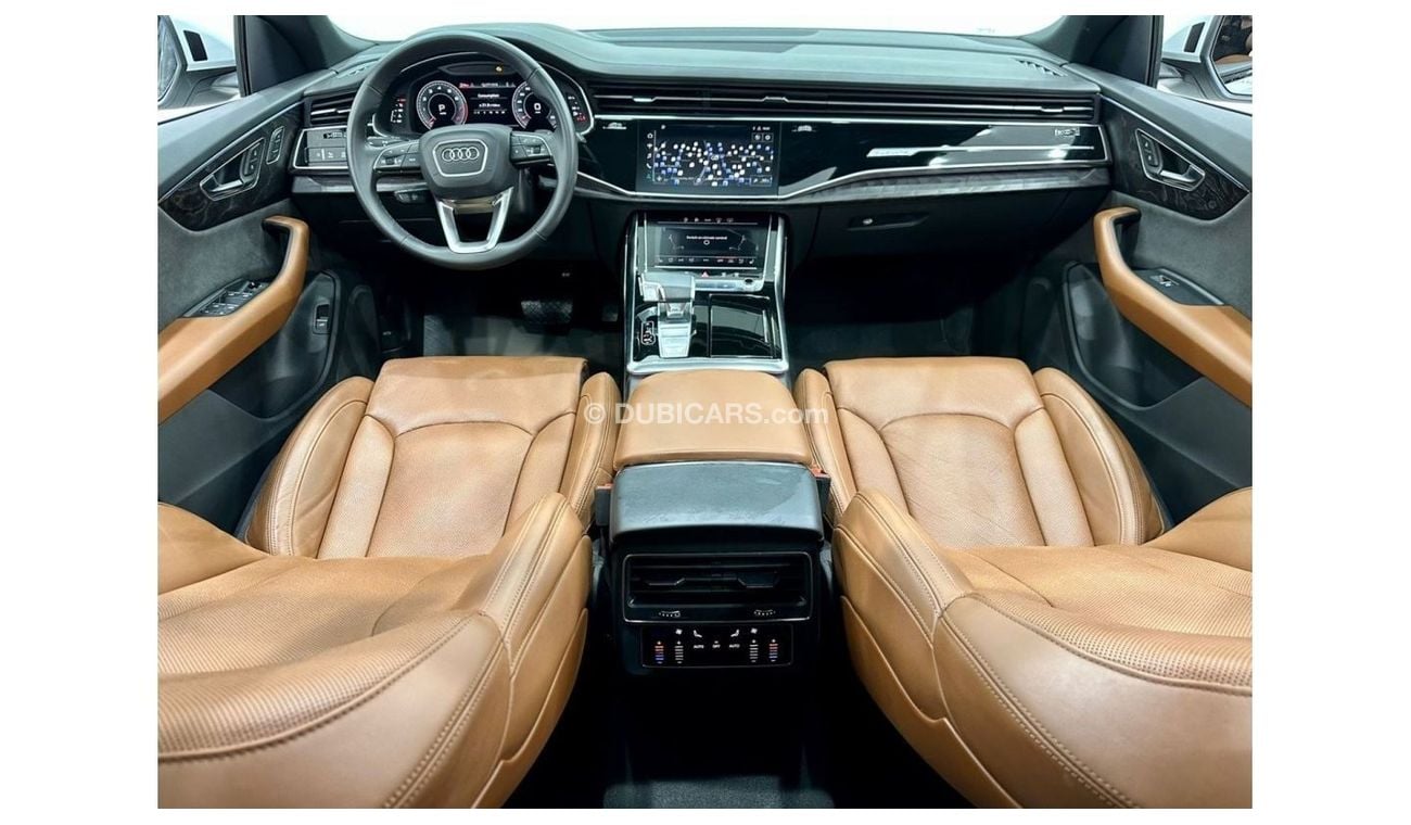 Audi Q8 2021 Audi Q8 55 TFSI Quattro SLine, Aug 2024 Audi warranty, Aug 2026 Audi Service Pack, Low Kms, GCC