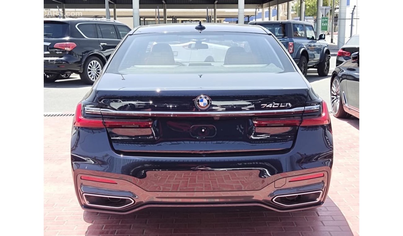 بي أم دبليو 740 Li M Sport Full Option Under Warranty 2022 GCC