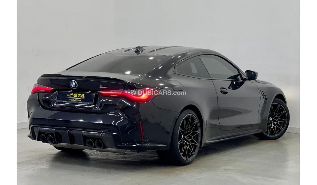 BMW M4 2021 BMW M4 Competition, M Exterior Package Carbon, Full Service History, Warranty, GCC