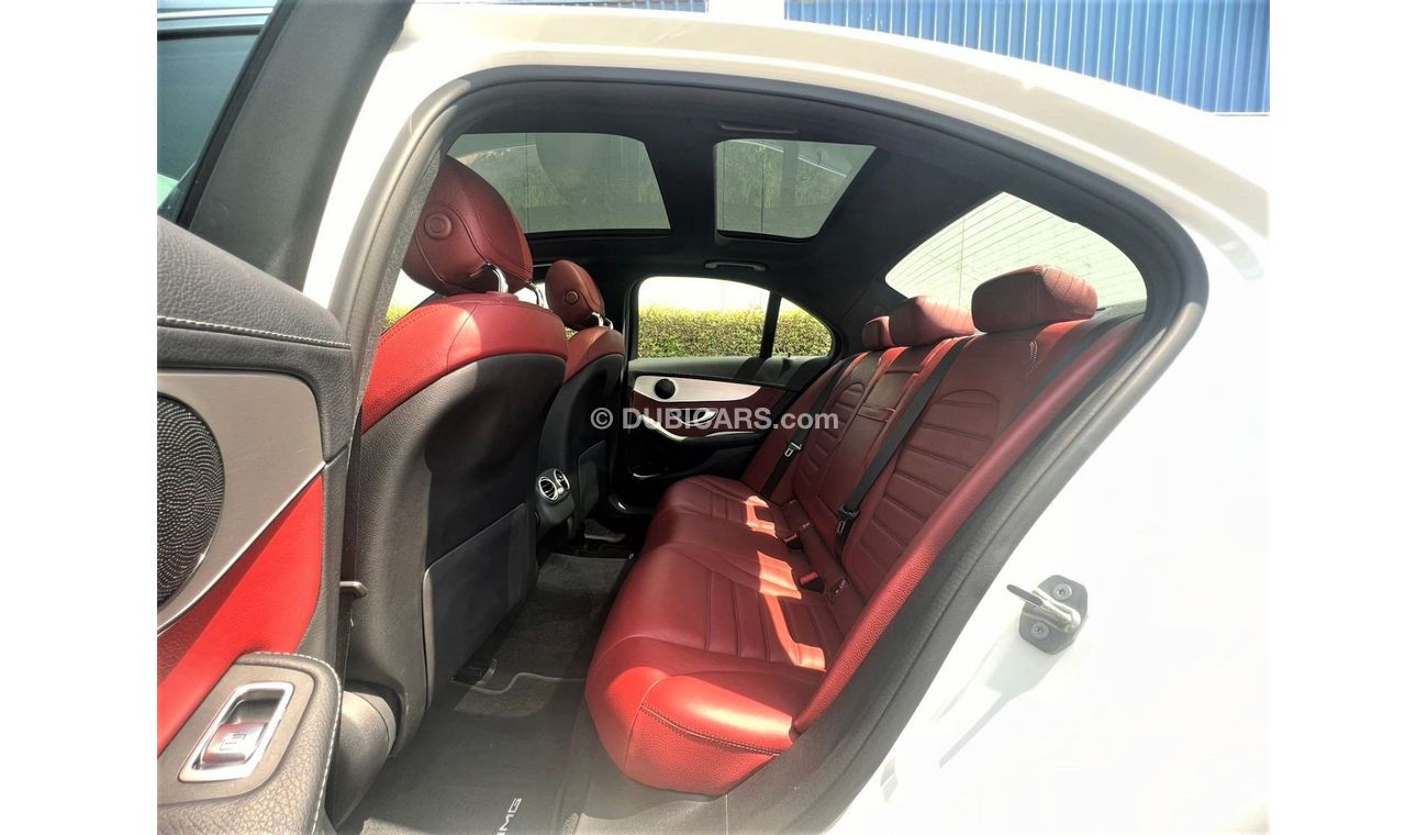 Mercedes-Benz C 200 Premium MERCEDES C200 AMG 2020 GCC SINGLE OWNER WITH AGENCY WARRANTY MINT IN CONDITION