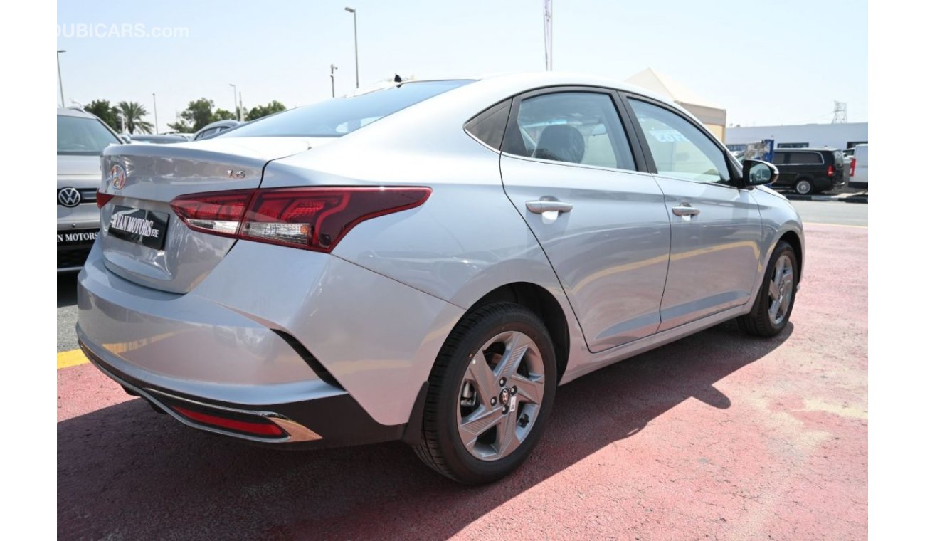 New Hyundai Accent 1.6L Petrol, Sedan, FWD, 4 Doors, Color Silver