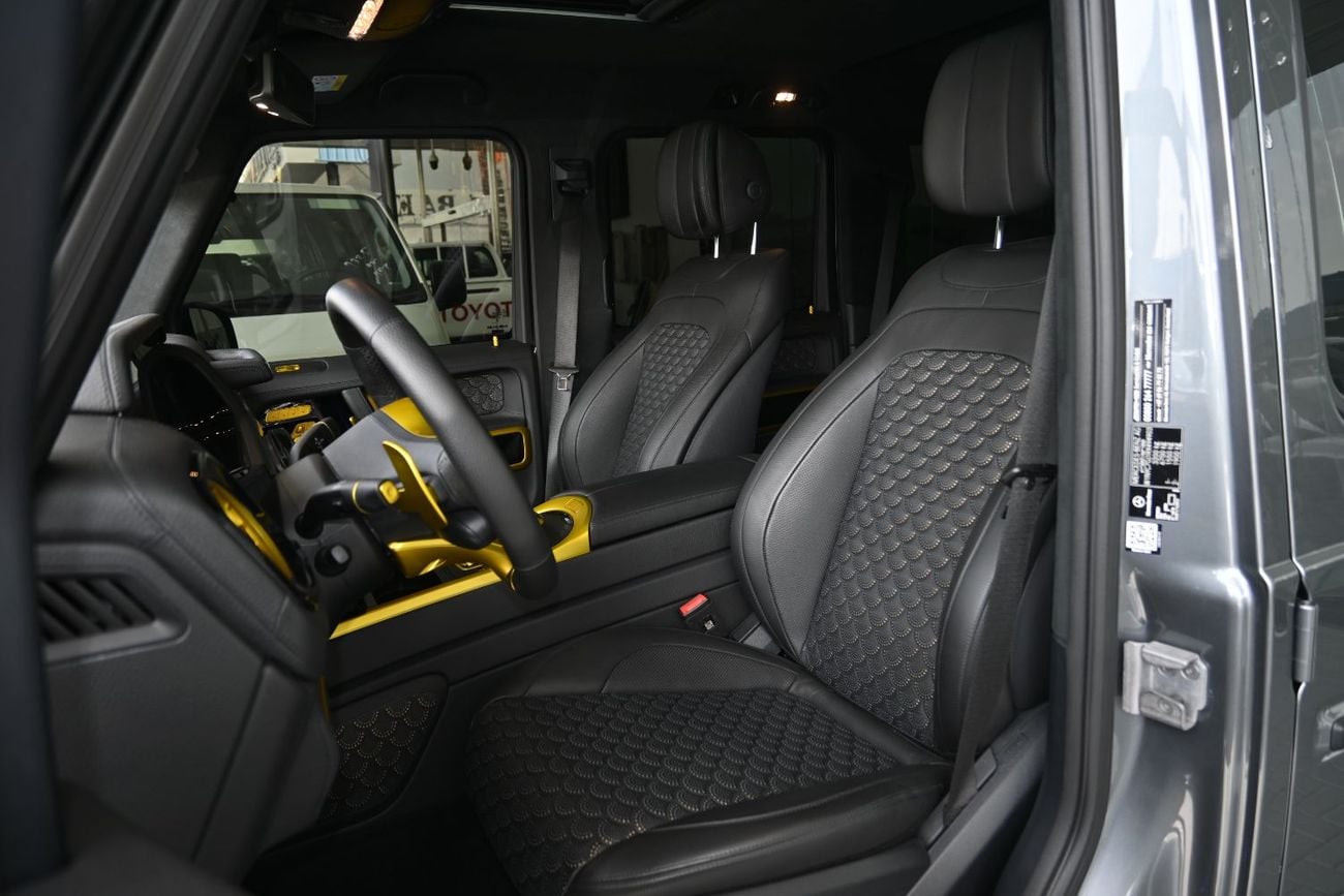 BRABUS G 800 Widestar - Mercedes-AMG G 63 Mercedes Original Brabus G800 4.0-litre V8 Bi-Turbo, Model 2024 Color Silver