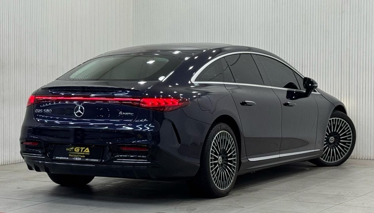 Mercedes-Benz EQS 580 2023 Mercedes-Benz EQS 580 4MATIC, Agency Warranty, Full Service History, GCC