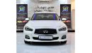 Infiniti Q50 Infiniti Q50 2.0t 2014 Model!! in White Color! GCC Specs