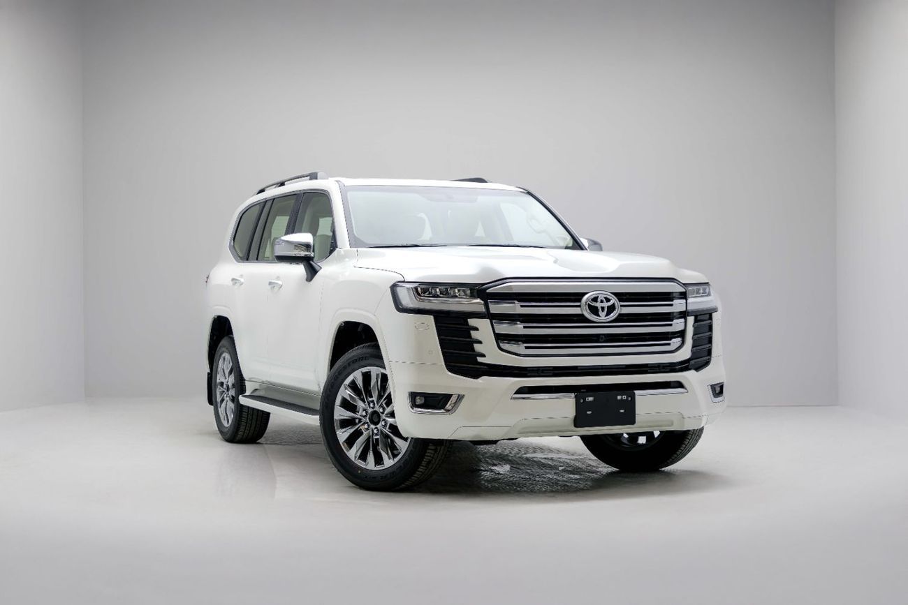 تويوتا لاند كروزر VX HI 4.0L - White Pearl Inside Beige | Export Only