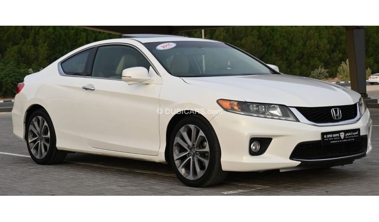 هوندا أكورد كوبيه 2015 خليجي بحالة ممتازة بدون حوادث